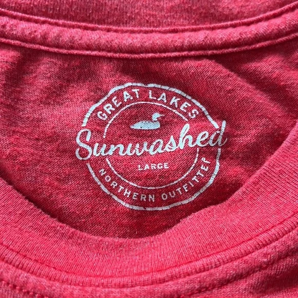 Great Lakes Mens large red long sleeve - Picture 3 of 8